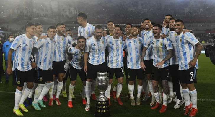 A puro festejo por el título A puro festejo por el título