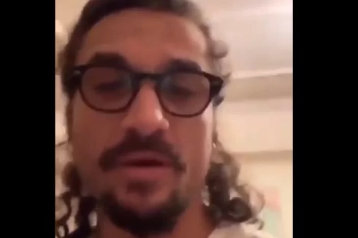 Daniel Osvaldo cargó contra un periodista con un mensaje violento y discriminatorio
