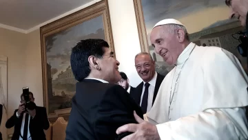 El Papa recordó a Maradona: “En la cancha era un poeta, pero…” El Papa recordó a Maradona: “En la cancha era un poeta, pero…”
