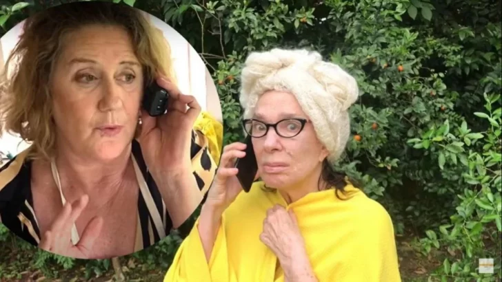 La desopilante parodia de Graciela Borges y Verónica Llinás La desopilante parodia de Graciela Borges y Verónica Llinás