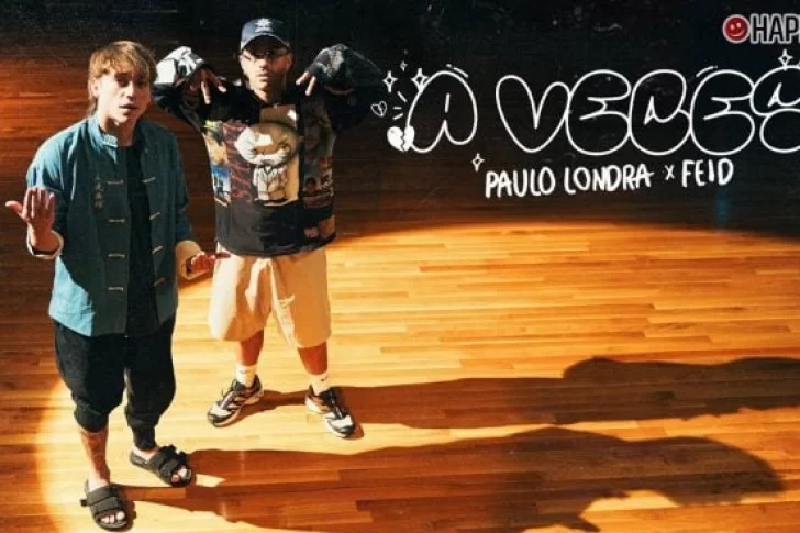 Paulo Londra lanzó junto al colombiano Feid su nuevo single “A veces”