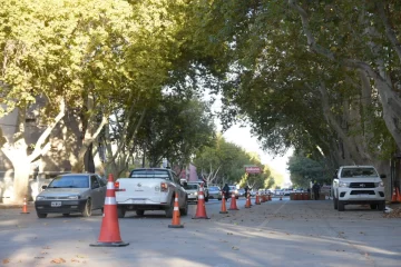 Con tránsito a pleno, por ahora las obras para repavimentar la Central no traen quejas
