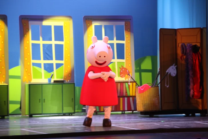 Peppa se ganó el cariño de los chicos Peppa se ganó el cariño de los chicos