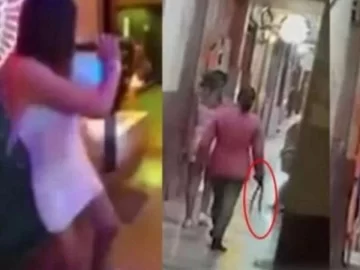 Una madre sacó a cinturonazos a su hija de un boliche tras desobedecerla Una madre sacó a cinturonazos a su hija de un boliche tras desobedecerla