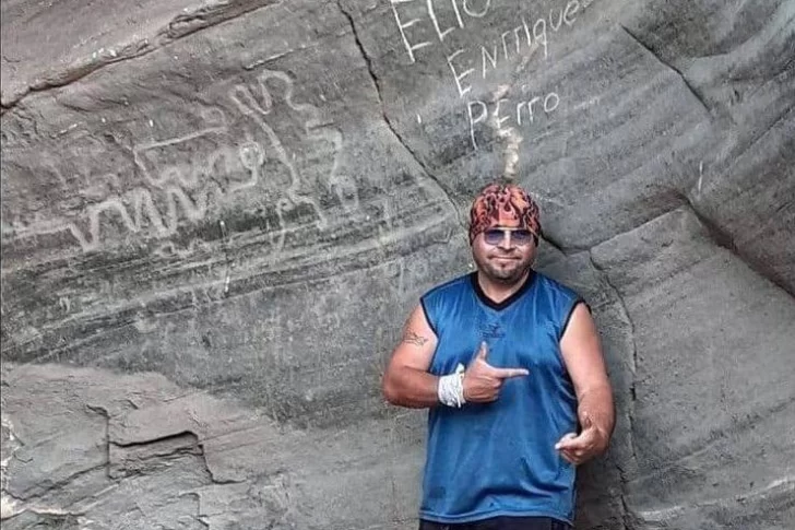 El hombre que dañó petroglifos se defendió: “No existe nada que indique que es patrimonio”
