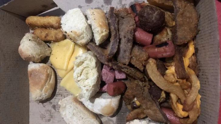 La picada que se volvió viral por su particular presentación y apariencia La picada que se volvió viral por su particular presentación y apariencia