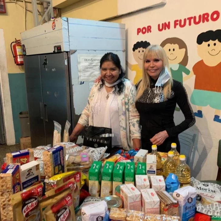 Adriana Aguirre llegó a un acuerdo con Anamá e hizo una donación a Los Piletones Adriana Aguirre llegó a un acuerdo con Anamá e hizo una donación a Los Piletones