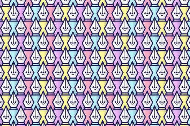 El reto que consiste en encontrar las cuatro plumas tristes en la imagen