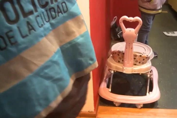 Detuvieron a los padres de una beba de 10 meses intoxicada con cocaína