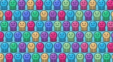 Reto viral: ¿Cuáles son los pulpos que están “tristes” en la ilustración? El 95% no lo resolvió