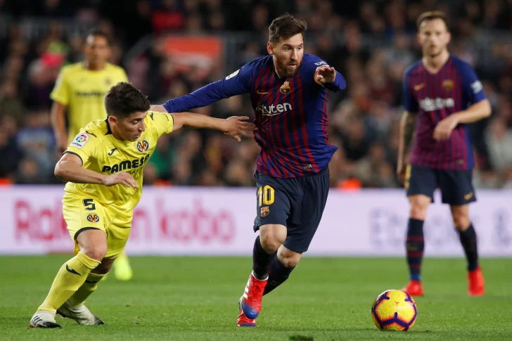 Con una gran actuación de Messi, Barcelona ganó y es líder