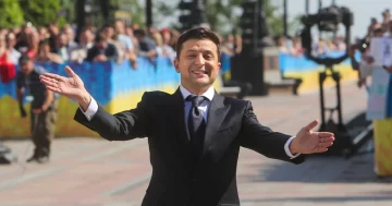 De cómico a liderar un país jaqueado De cómico a liderar un país jaqueado