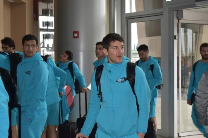 Los Pumas ya están en San Juan para el sábado enfrentar a los Wallabies