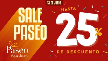 Este 12 de junio llega el ¡Sale Paseo! a San Juan Este 12 de junio llega el ¡Sale Paseo! a San Juan