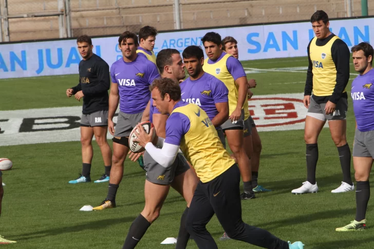 Los Pumas entrenaron en el Bicentenario y ya esperan por el partido ante Gales Los Pumas entrenaron en el Bicentenario y ya esperan por el partido ante Gales