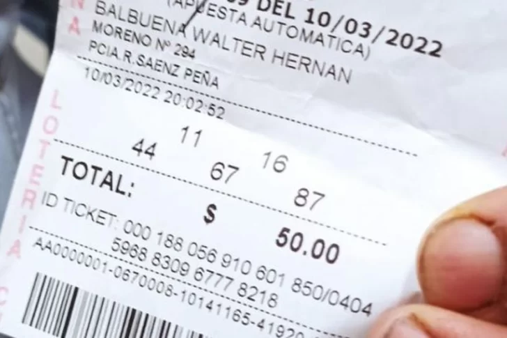 Trabaja como albañil, ganó 22 millones en la Quiniela y quiere abrir un comedor infantil