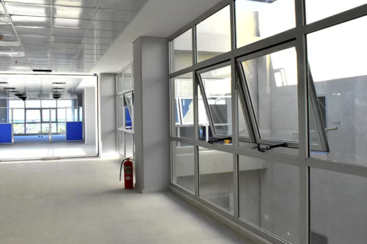 El nuevo edificio del Registro Civil y de la Subsecretaría de Trabajo tiene un avance del 90%