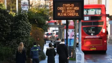 En Reino Unido aseguran que la nueva cepa de coronavirus está “fuera de control” En Reino Unido aseguran que la nueva cepa de coronavirus está “fuera de control”