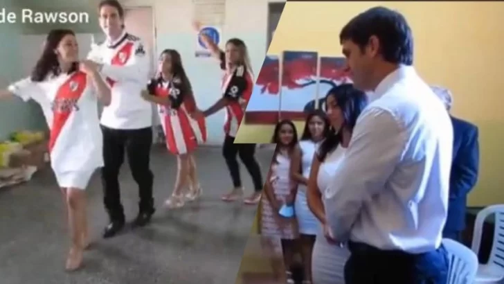 El exjefe de la barra de River se casó en la cárcel con la camiseta y el cotillón millonario El exjefe de la barra de River se casó en la cárcel con la camiseta y el cotillón millonario