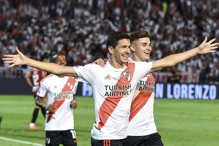 River encontró en tiempo de descuento el gol que le dio la victoria ante Independiente
