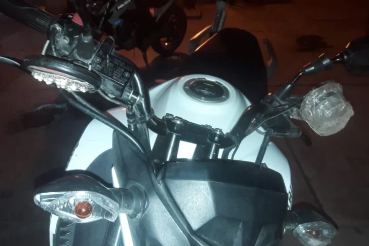 Con sólo 15 años intentó robar una moto: lo atraparon