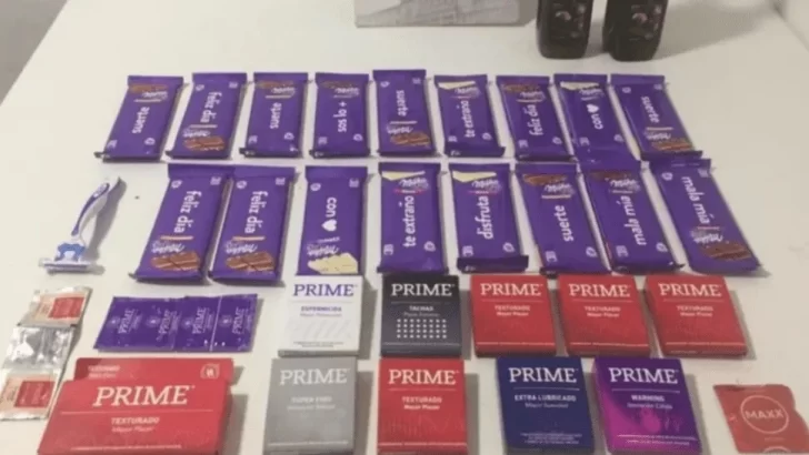 Robó chocolates, preservativos, gel íntimo, maquinitas de afeitar y fue atrapado a las cuadras Robó chocolates, preservativos, gel íntimo, maquinitas de afeitar y fue atrapado a las cuadras