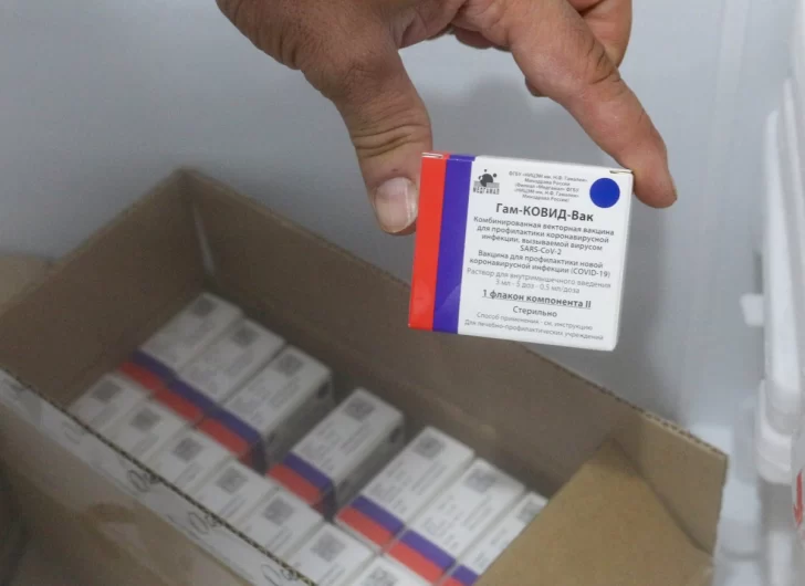 Llega este jueves un lote de 10.350 dosis del segundo componente de la vacuna Sputnik V Llega este jueves un lote de 10.350 dosis del segundo componente de la vacuna Sputnik V