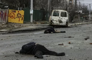 Horror en calles ucranianas tras repliegue ruso Horror en calles ucranianas tras repliegue ruso