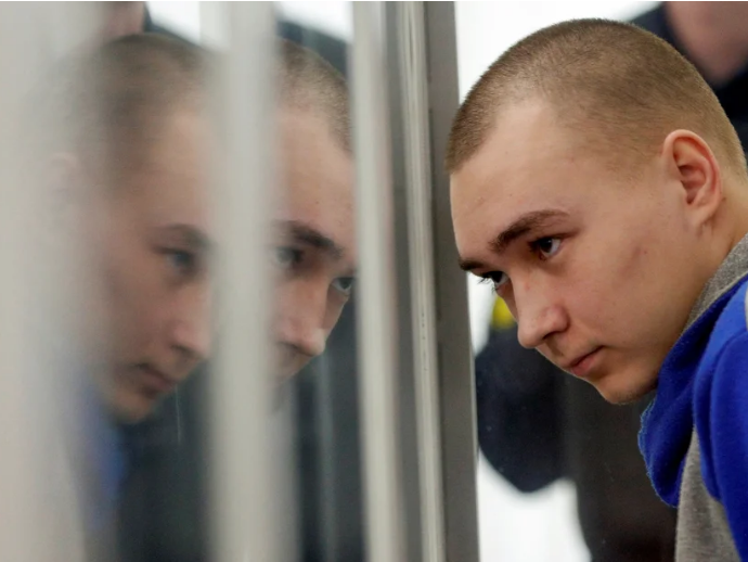 La Justicia ucraniana condenó a un soldado ruso a cadena perpetua por el asesinato de un civil