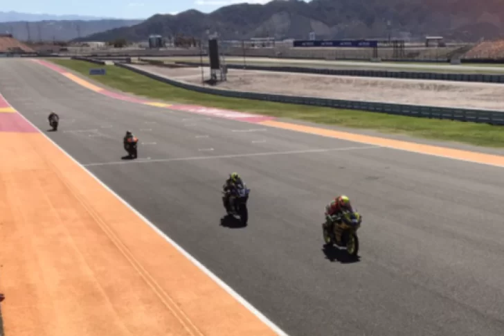 Los sanjuaninos fueron protagonistas en la clasificación del Superbike en El Villicum