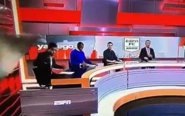 Impactante video: un periodista de ESPN sufrió un terrible accidente en vivo