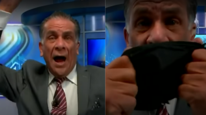 La bronca de un presentador mexicano contra los antivacunas: “Bola de imbéciles” La bronca de un presentador mexicano contra los antivacunas: “Bola de imbéciles”