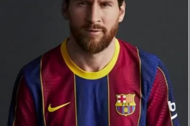 Barcelona sacó a la venta su nueva camiseta con la imagen de Messi y estallaron los memes
