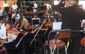 Así se prepara la Orquesta Sinfónica para presentarse en el Espectáculo Final de la FNS Así se prepara la Orquesta Sinfónica para presentarse en el Espectáculo Final de la FNS