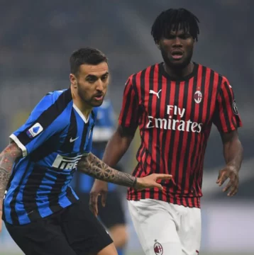 Inter ganó el clásico y lidera