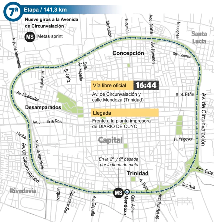 La Circunvalación coronará al rey La Circunvalación coronará al rey