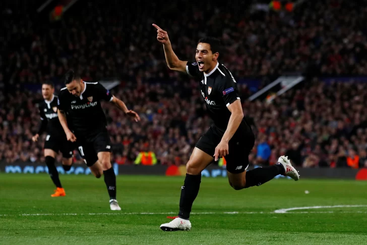 Sevilla dio el golpe en Old Trafford y eliminó al Manchester United