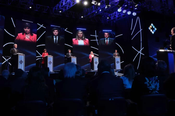 Los principales candidatos se sacaron chispas, con la economía y la seguridad como foco