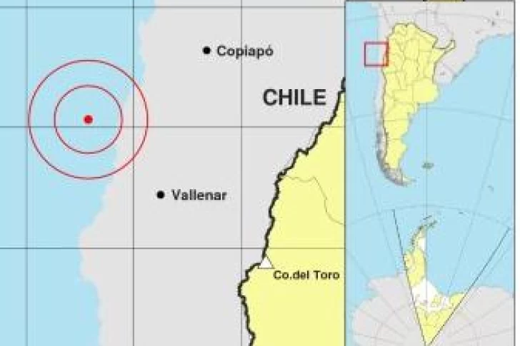 Enjambre de sismos en el Pacífico, sentidos en San Juan: a razón de uno cada dos horas
