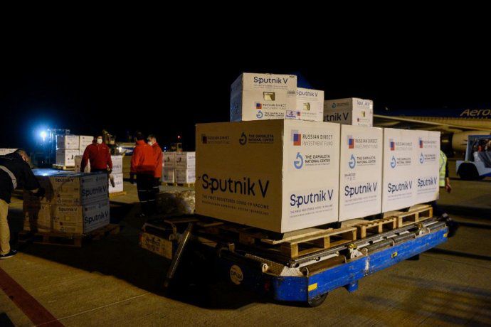 Llegaron 818.150 dosis de la vacuna Sputnik V al país Llegaron 818.150 dosis de la vacuna Sputnik V al país