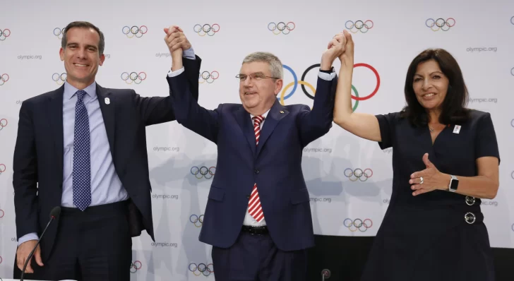 Los Ángeles y París serán las sedes de los JJOO de 2024 y 2028