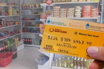Ya está disponible el saldo de la Tarjeta Social del mes de julio