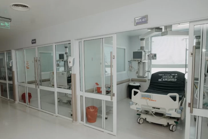 Nuevo récord de pacientes internados en áreas Covid-19: 121 personas en 7 hospitales