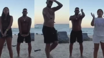 Tevez se sumó a un challenge de Tik Tok y la rompió bailando un tema de Duki Tevez se sumó a un challenge de Tik Tok y la rompió bailando un tema de Duki