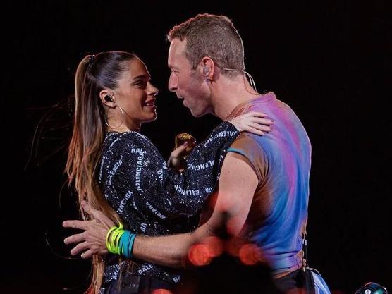 Tini Stoessel, la invitada sorpresa en el quinto show de Coldplay Tini Stoessel, la invitada sorpresa en el quinto show de Coldplay