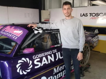 Tobías Martínez partirá en el 9no puesto de su serie: “Siento que voy sobre hielo”