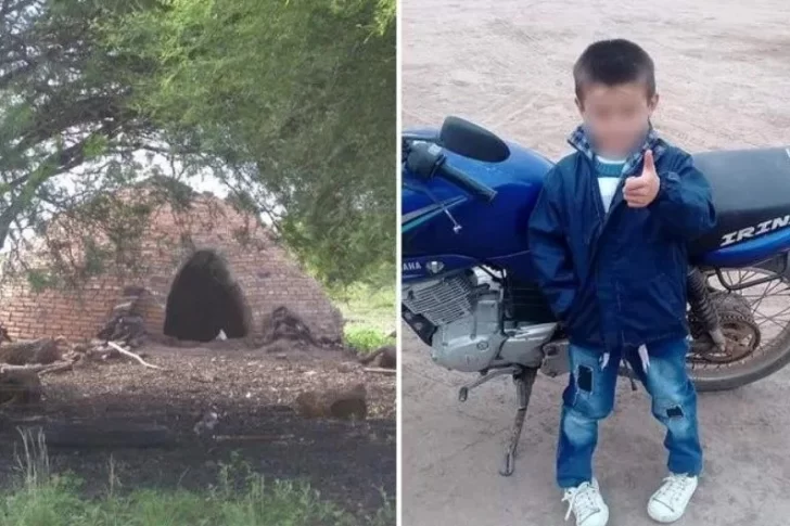 Nene cayó en un horno de barro y murió carbonizado