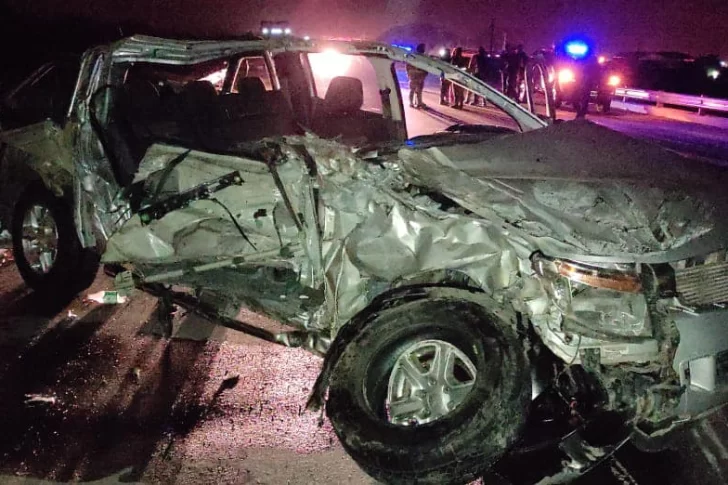 Madre e hija fallecieron en un terrible accidente de tránsito