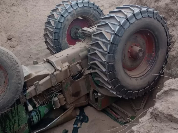 Murió un obrero al ser aplastado por un tractor en Valle Fértil Murió un obrero al ser aplastado por un tractor en Valle Fértil