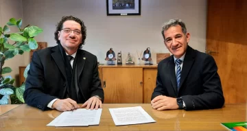 Importante firma de convenio entre el Consejo Profesional de Ciencias Económicas y la Universidad Católica de Cuyo